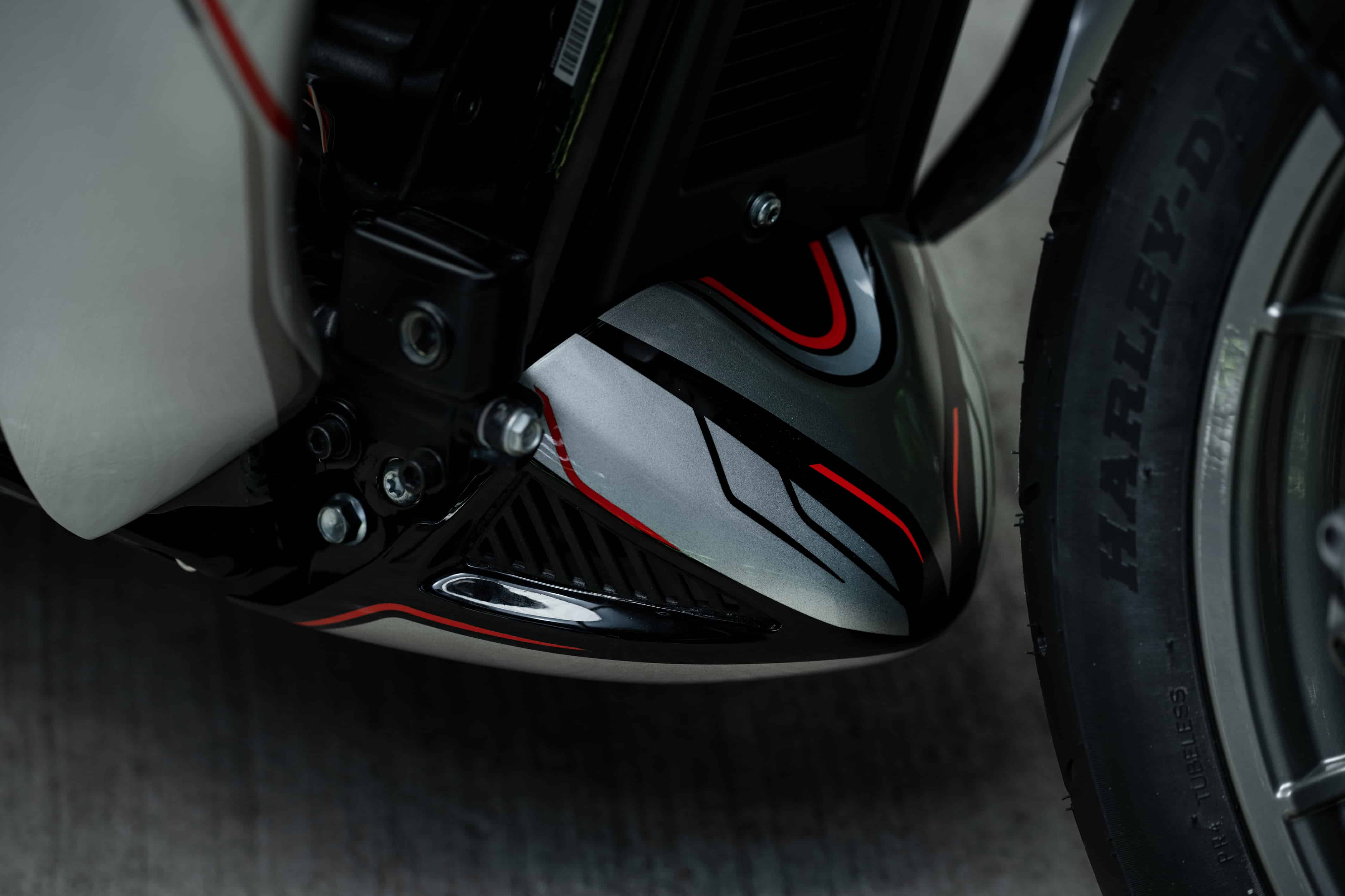 Custom Harley Davidson Low Rider S FXLRS chin spoiler
