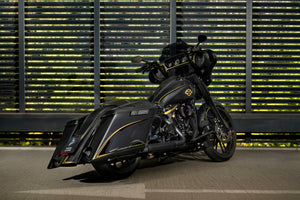 Magnus Saddlebags for Harley Davidson Touring (Street Glide, Road Glide, Road King) 2014-2023 models perspective 2
