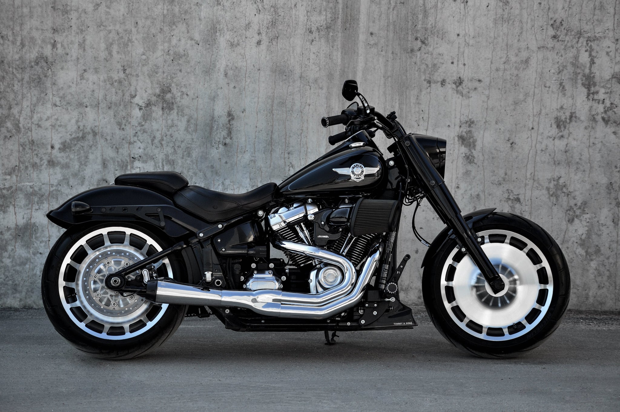 Chin spoiler for Harley Davidson Fat Boy