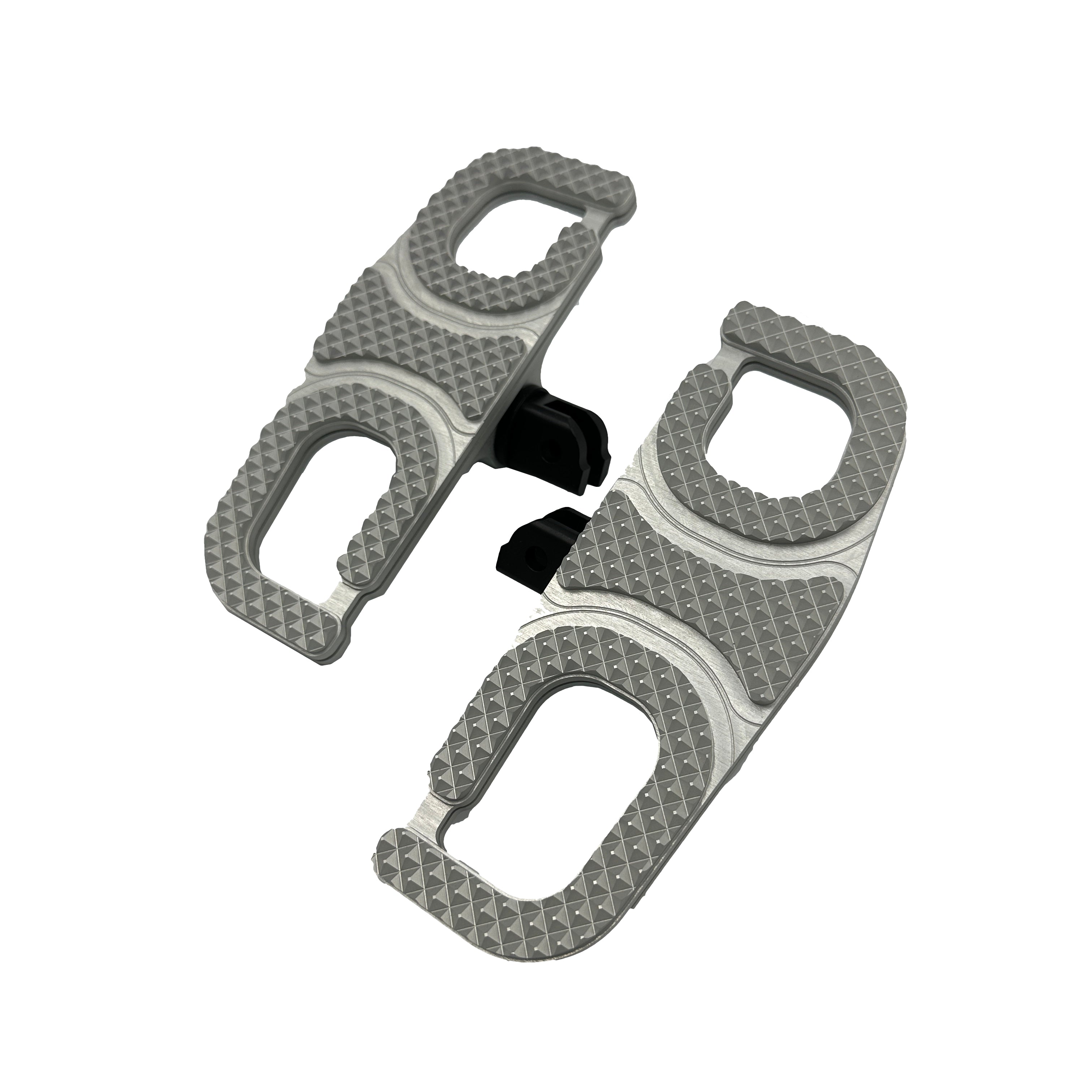 Mini floorboards for Harley Davidson Softail 2018+ models silver