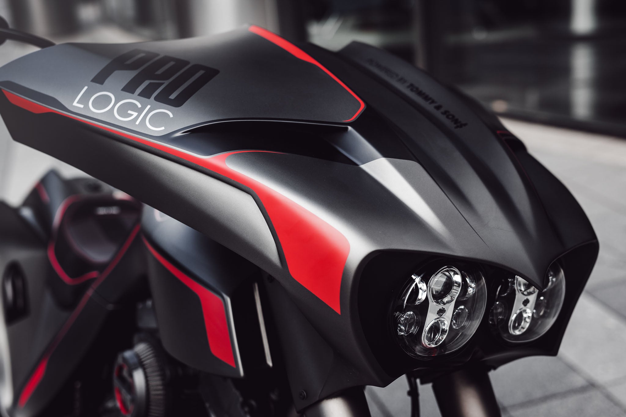 Outter fairing pro logic future bagger