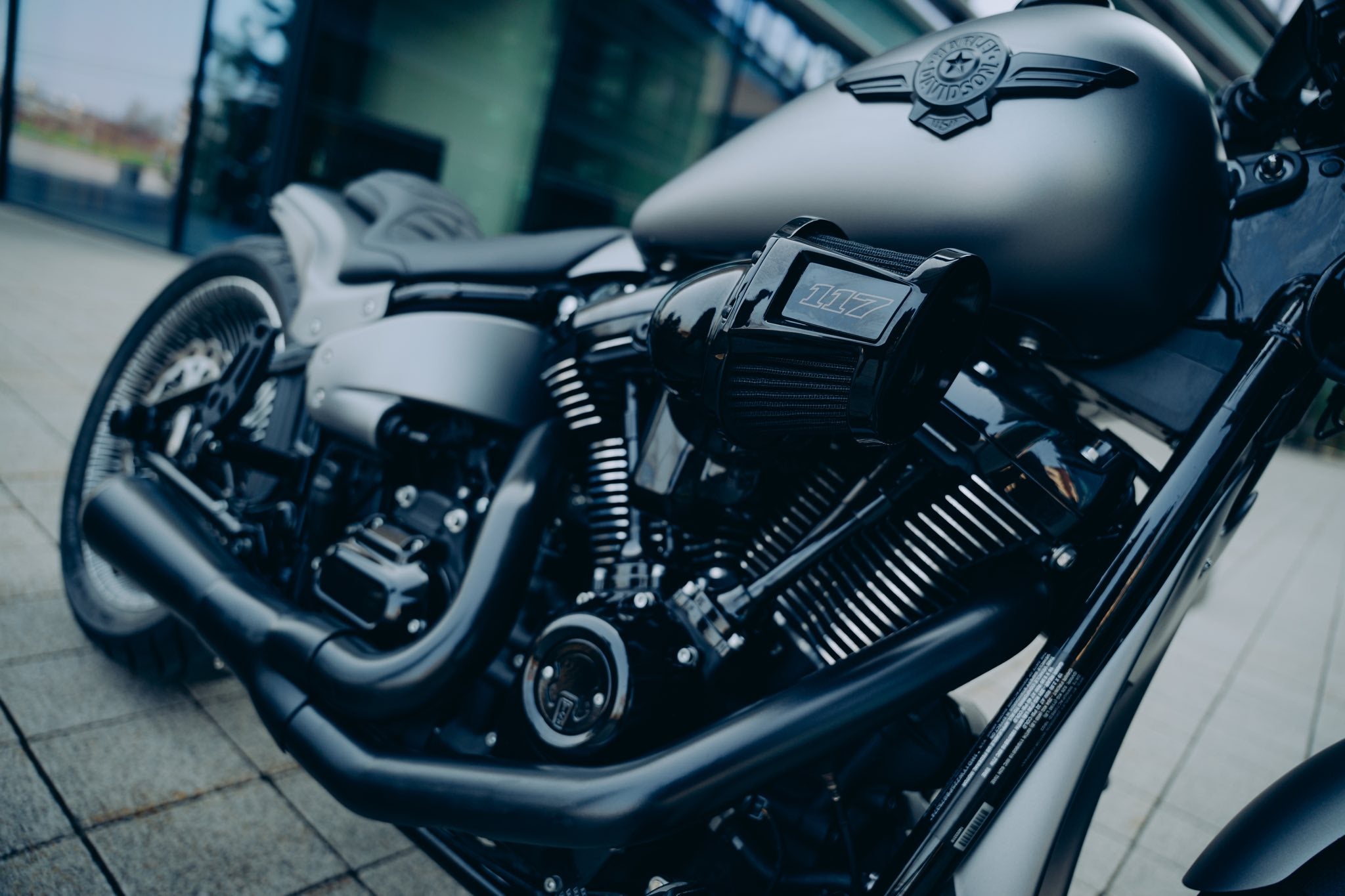 Low Rider S air filter