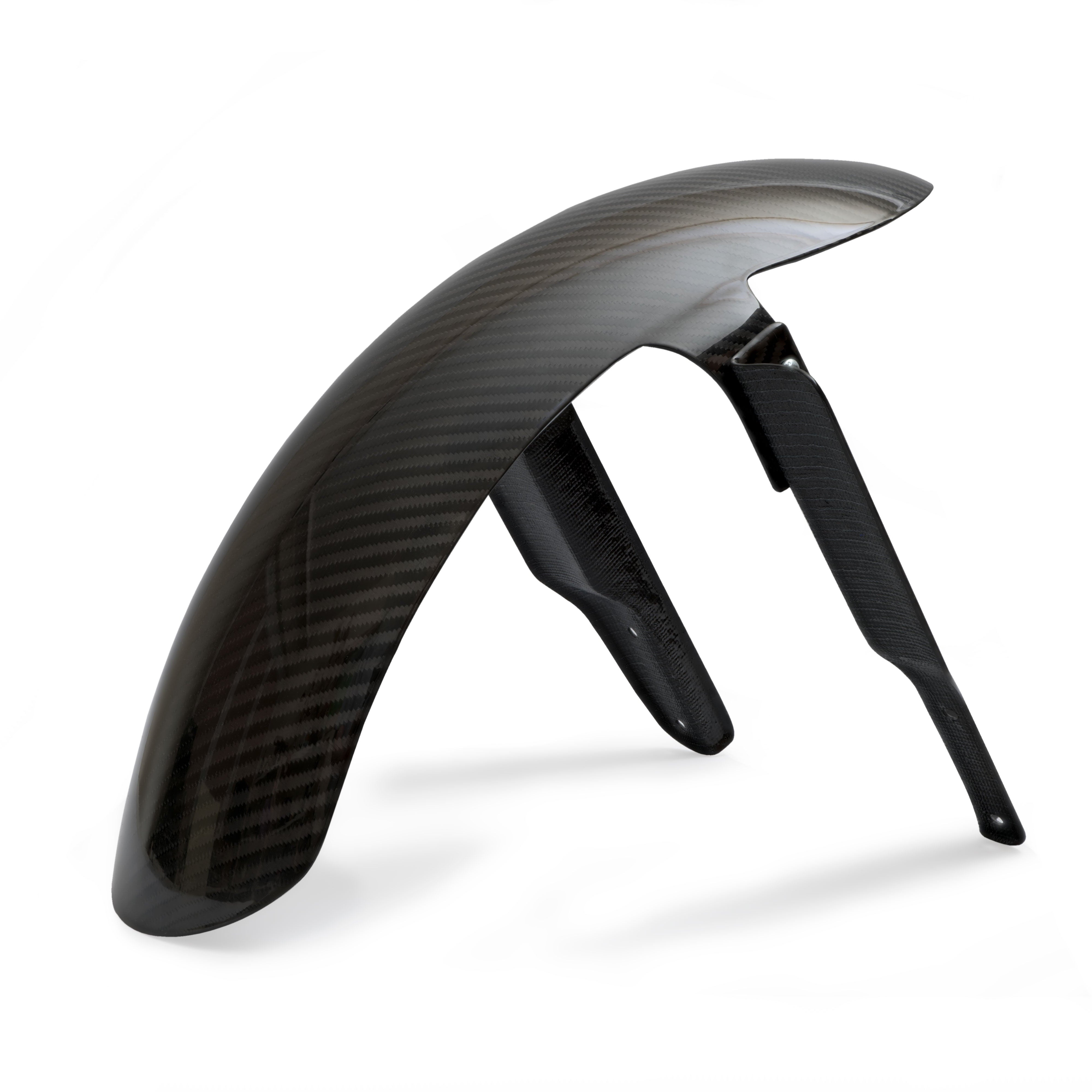 Low Rider S and Sport Glide softail carbon fiber front fender with Twill finish