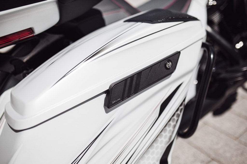 Black Series Latch cover Stripes - Tommy&Sons