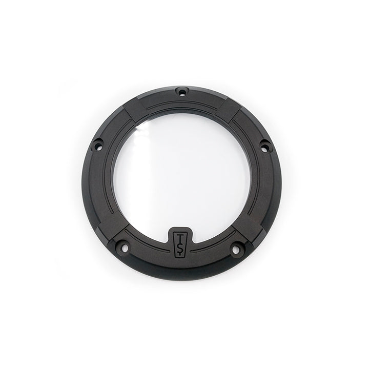 "Black Series" Clutch Cover for Harley Davidson Touring 2007-2016 Transparent - Tommy&Sons