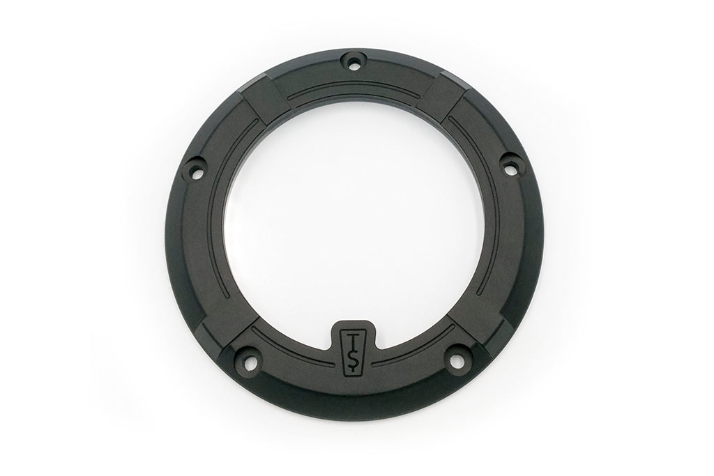 "Black Series" Clutch Cover for Harley Davidson Touring 2017 up Transparent - Tommy&Sons
