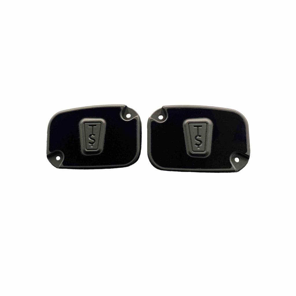 "Black Series" clutch and brake cylinder covers for Harley Davidson Touring 2017 up - Tommy&Sons