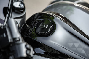 Black Series Gas Cap for Harley Davidson Touring models - Tommy&Sons