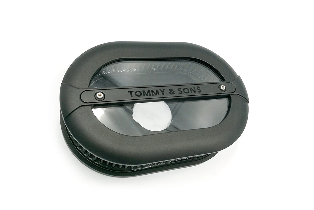 "Black Series" Air Filter for Harley Davidson Milwaukee-8 Transparent - Tommy&Sons