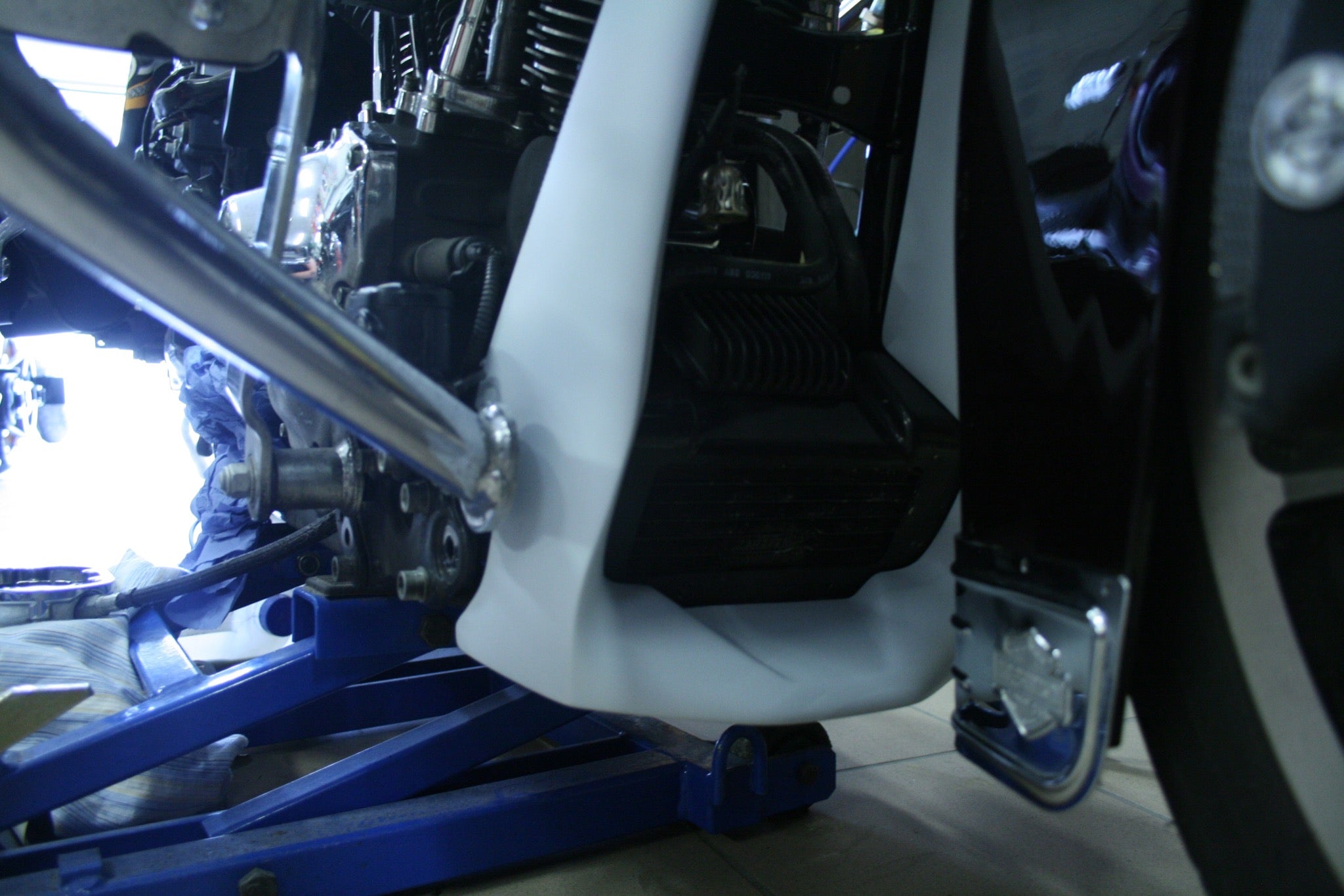 Celtic Chin Spoiler For Harley Davidson Touring 2010-2017 Models With Oil Cooler - Tommy&Sons
