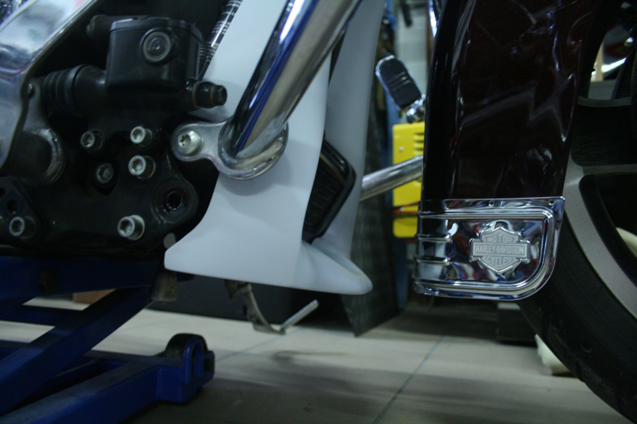 Celtic Chin Spoiler For Harley Davidson Touring 2010-2017 Models With Oil Cooler - Tommy&Sons