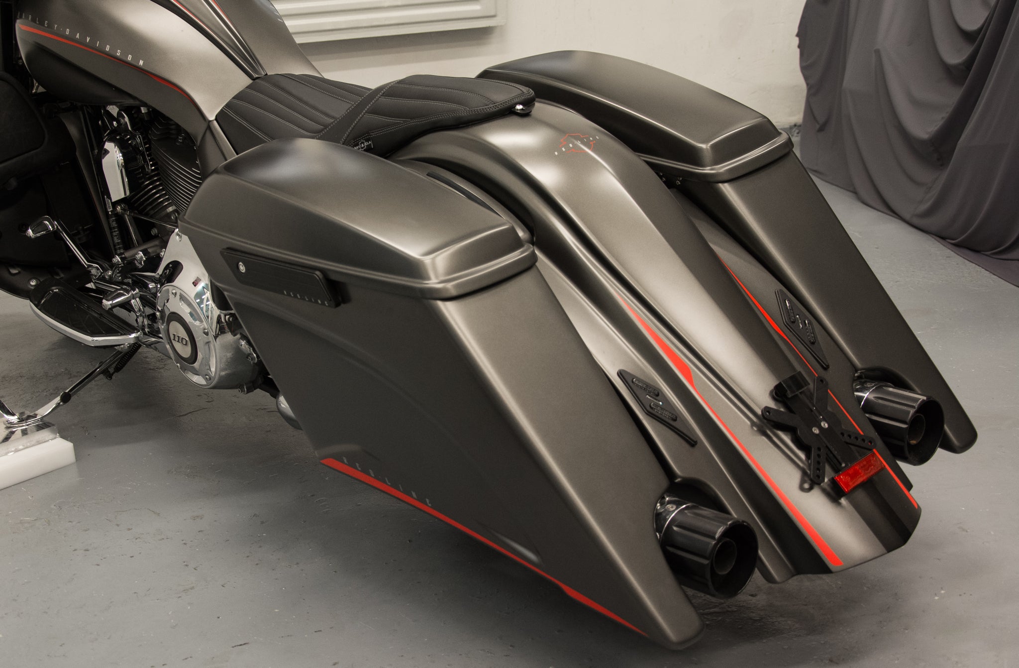 Magnus Stretched Rear Fender for Harley Davidson Touring 2009-2013 models - Tommy&Sons