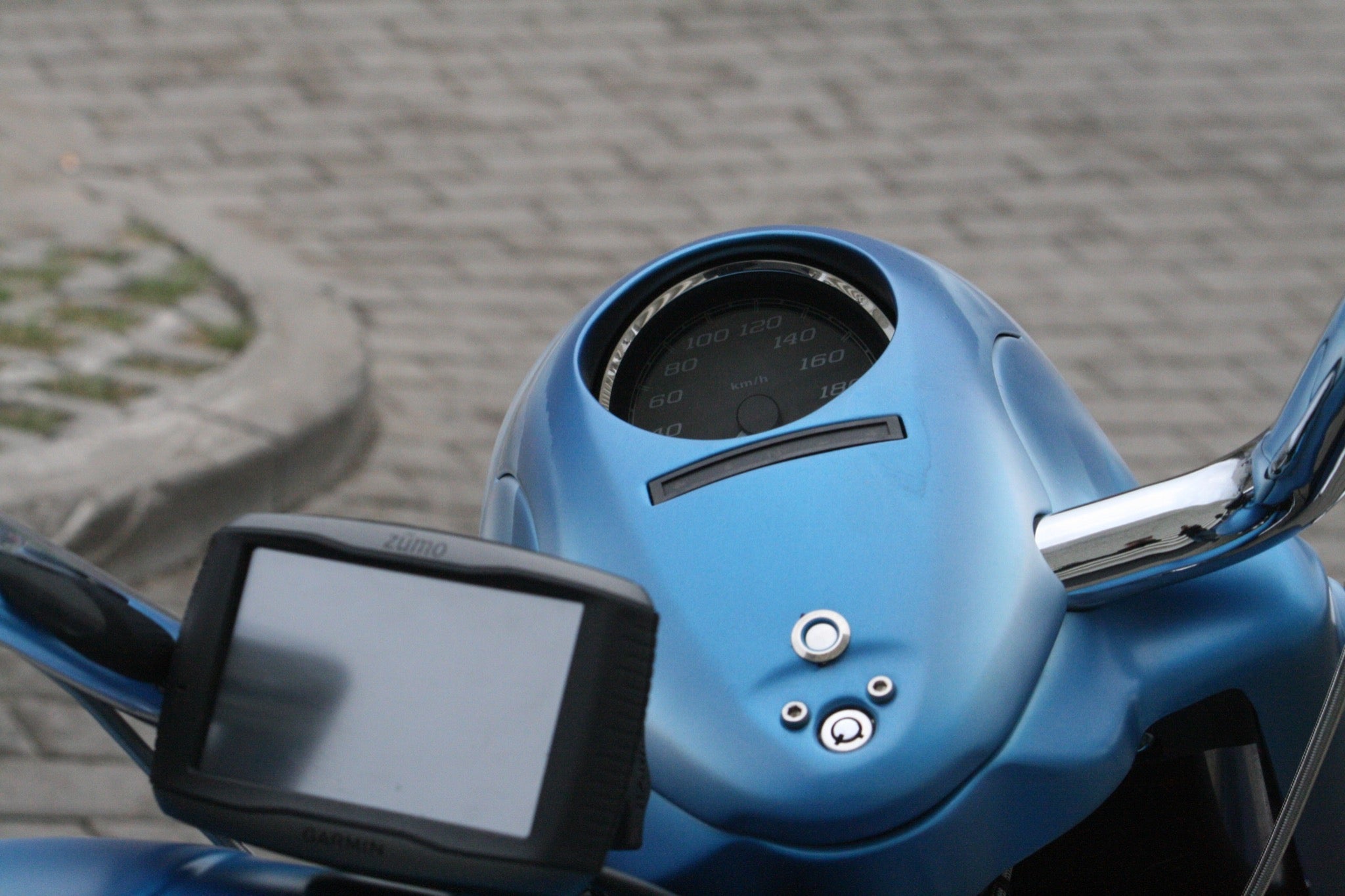 Nacelle Headlight for Harley Road King 2014 up models - Tommy&Sons