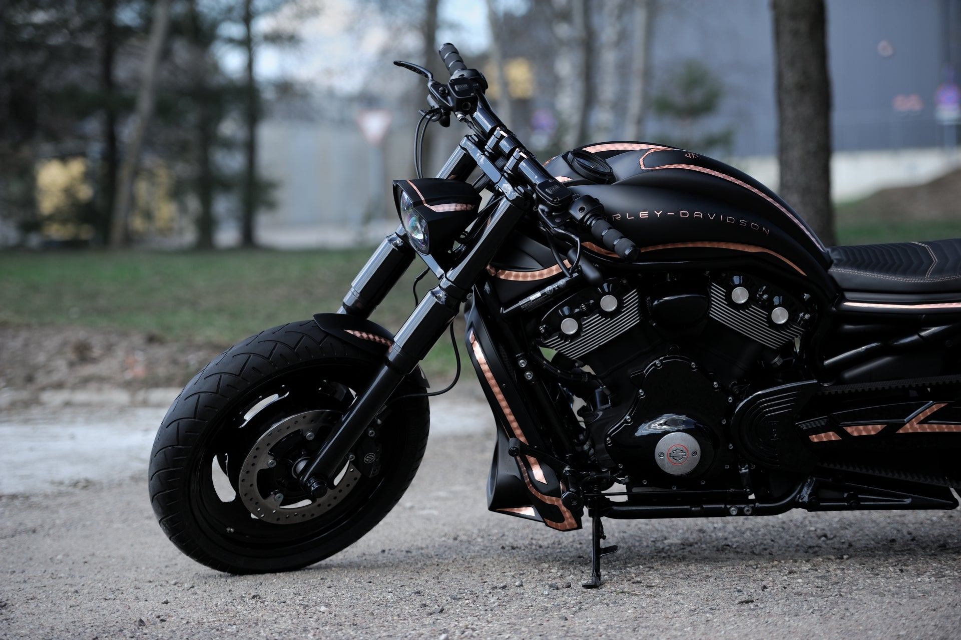 ReDevoted Custom Headlight For V-Rod 2007-2012 Models - Tommy&Sons