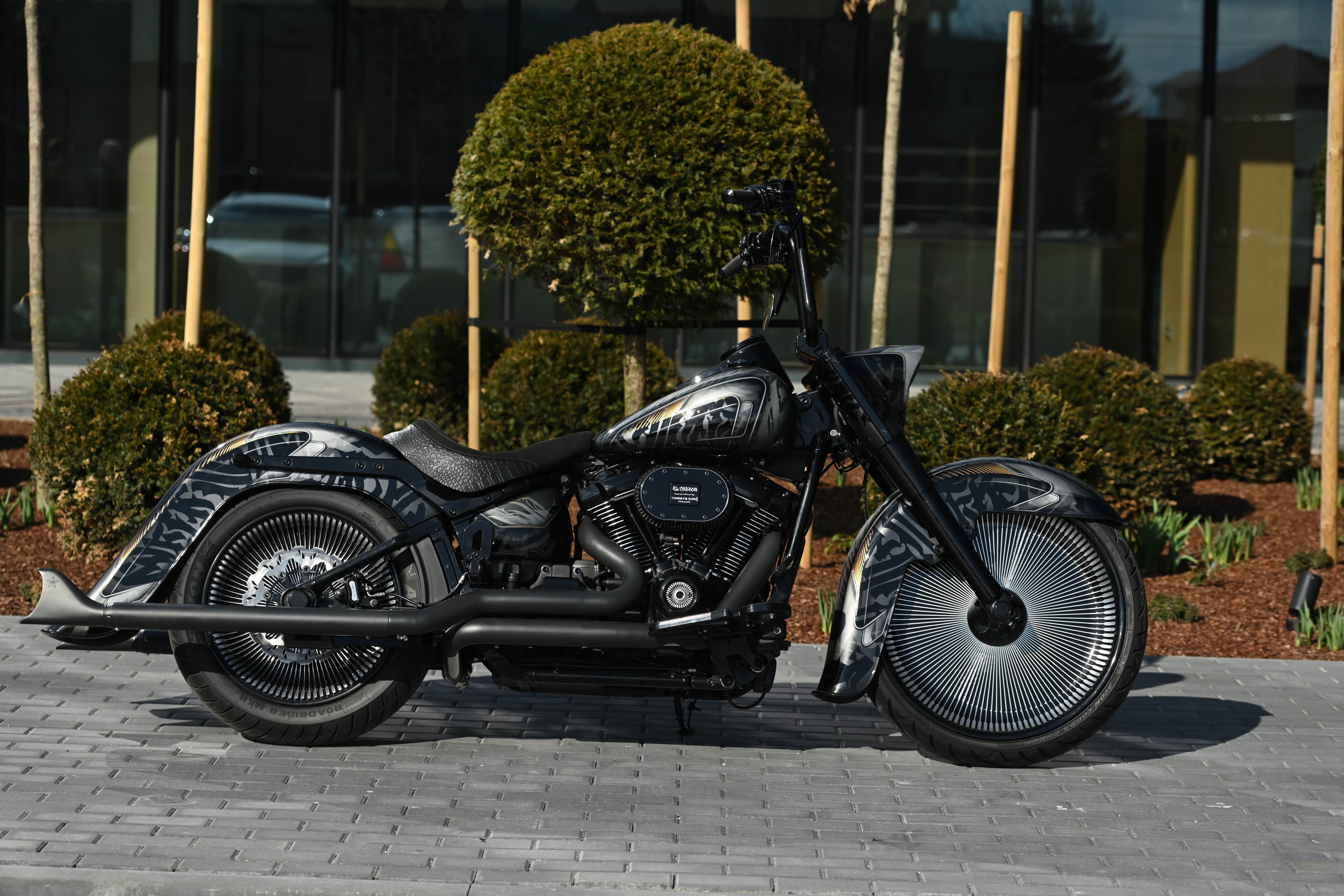 Custom Body Parts and Accessories for Harley Davidson motorcycles