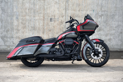 21" Wrapper front fender for Harley Davidson Touring models side
