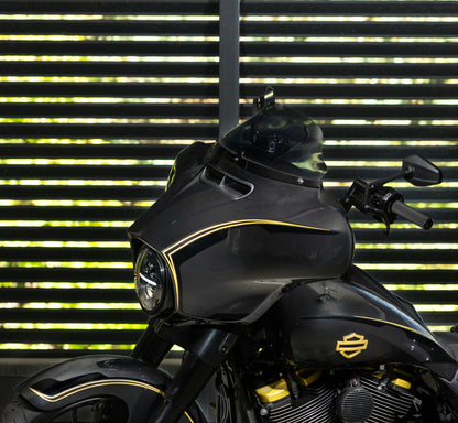 7.5" Tinted windhsield for Harley Davidson FLH: Electra Glide, Ultra Glide, Tri Glide, Street Glide