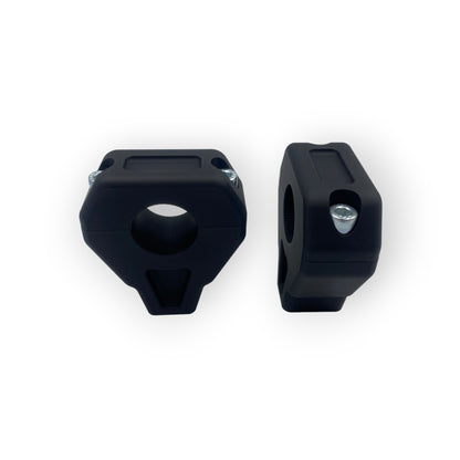 Crook series Harley Davidson Softail 1,5" risers perspective