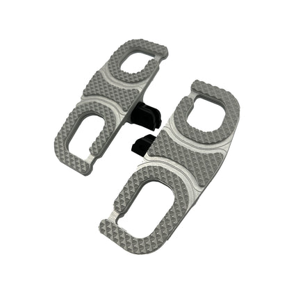 Mini floorboards for Harley Davidson Softail 2018+ models silver