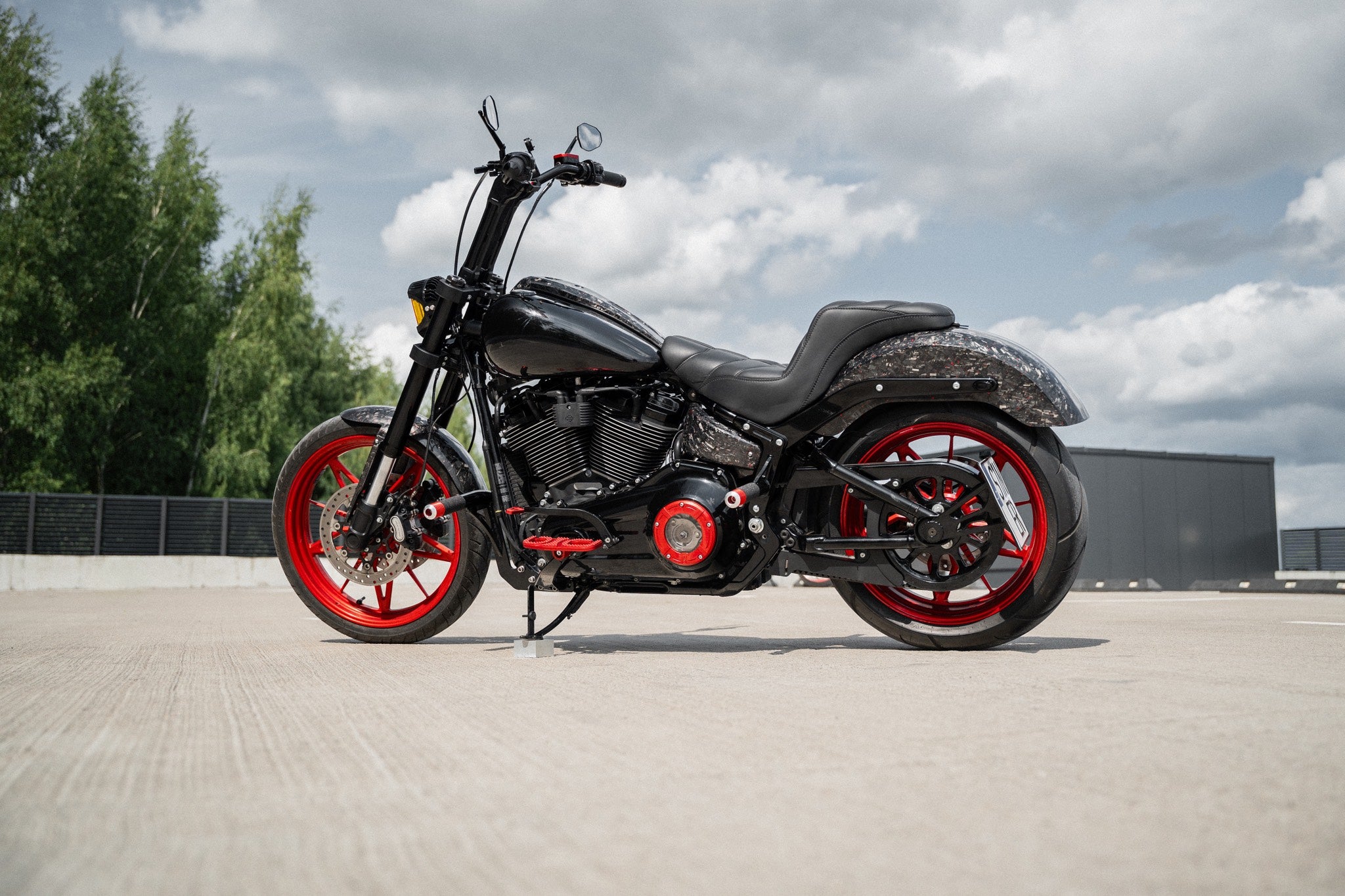 Low Rider S with forged carbon fiber parts