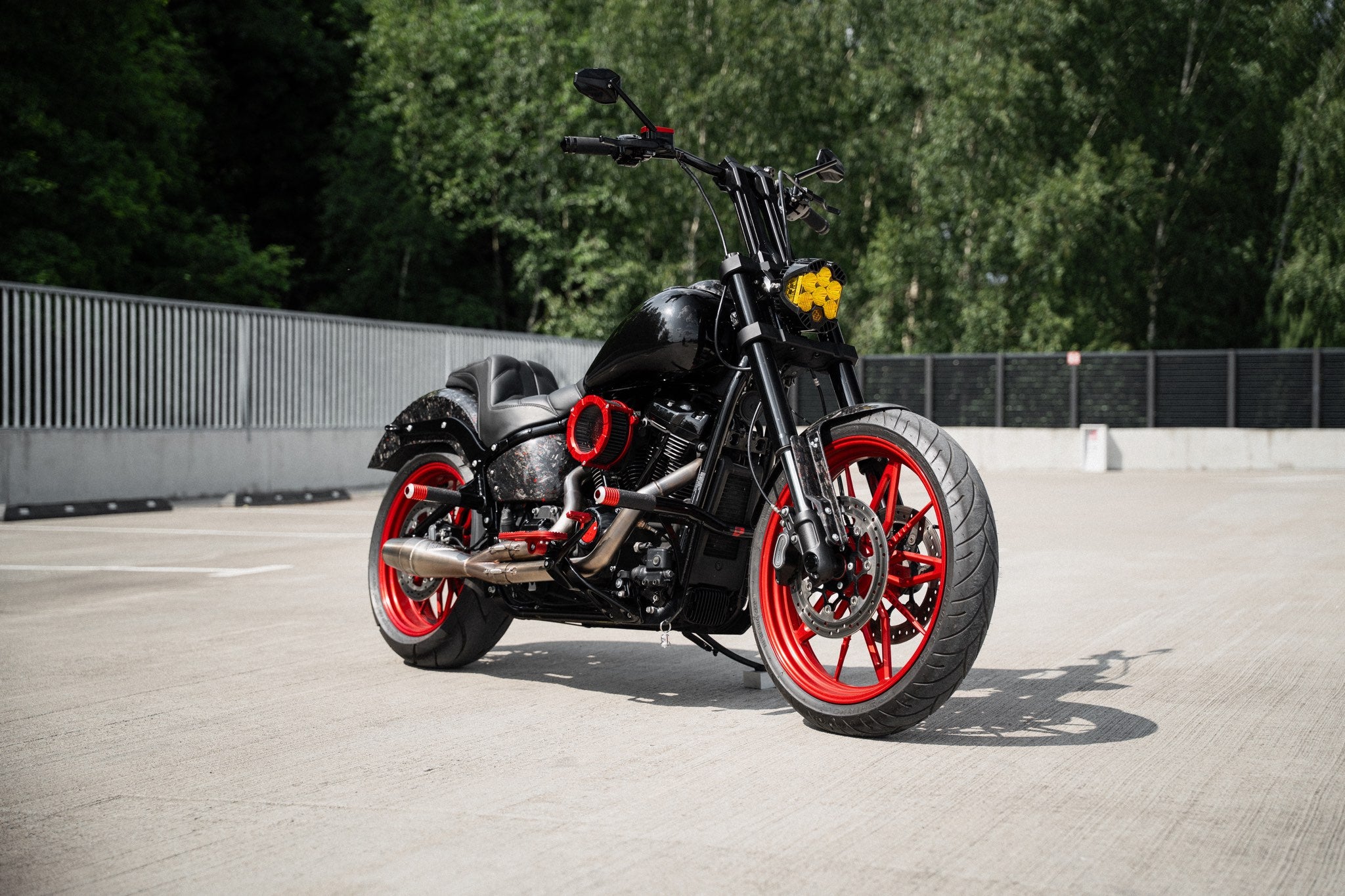 Harley Davidson Low Rider S with Baja headlight