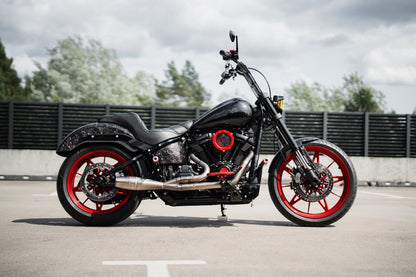Harley Davidson Softail with custom parts