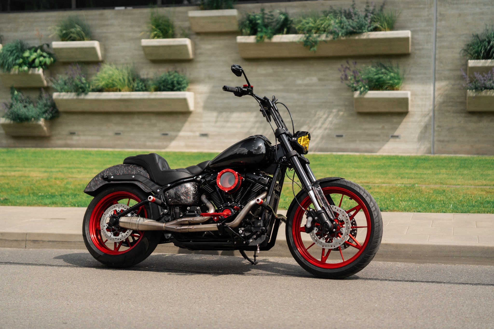 Forged Carbon fiber harley davidson softail