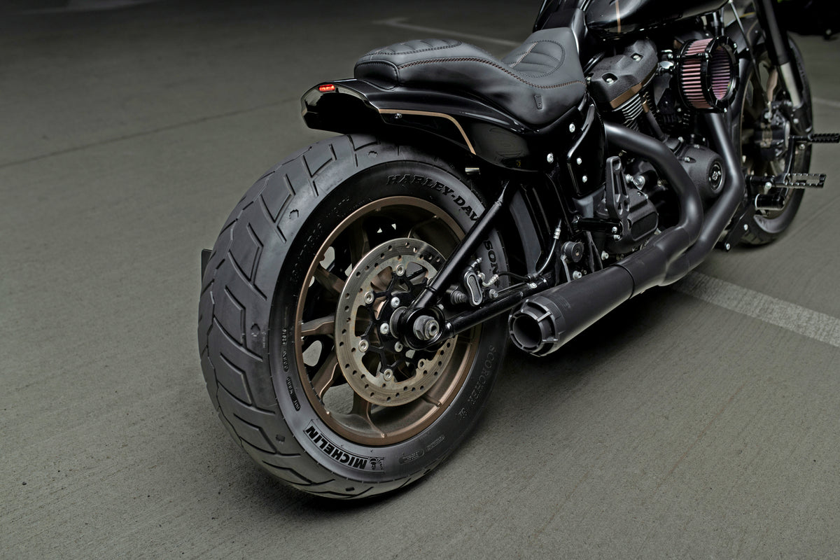 Low Rider S Rear Fender Custom Crook Series Short Rear Fender for Harley Low Rider, Heritge, Fat Bob ...