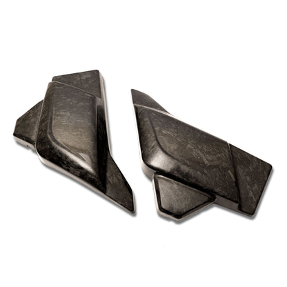 Forged side covers for Harley Davidson Touring 2023+ models. Fits all including CVO models.