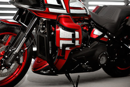 Inception Series Bolt On FXR Style Clubstyle Fairing for Harley Davidson Softail 2018 up models - Tommy&Sons