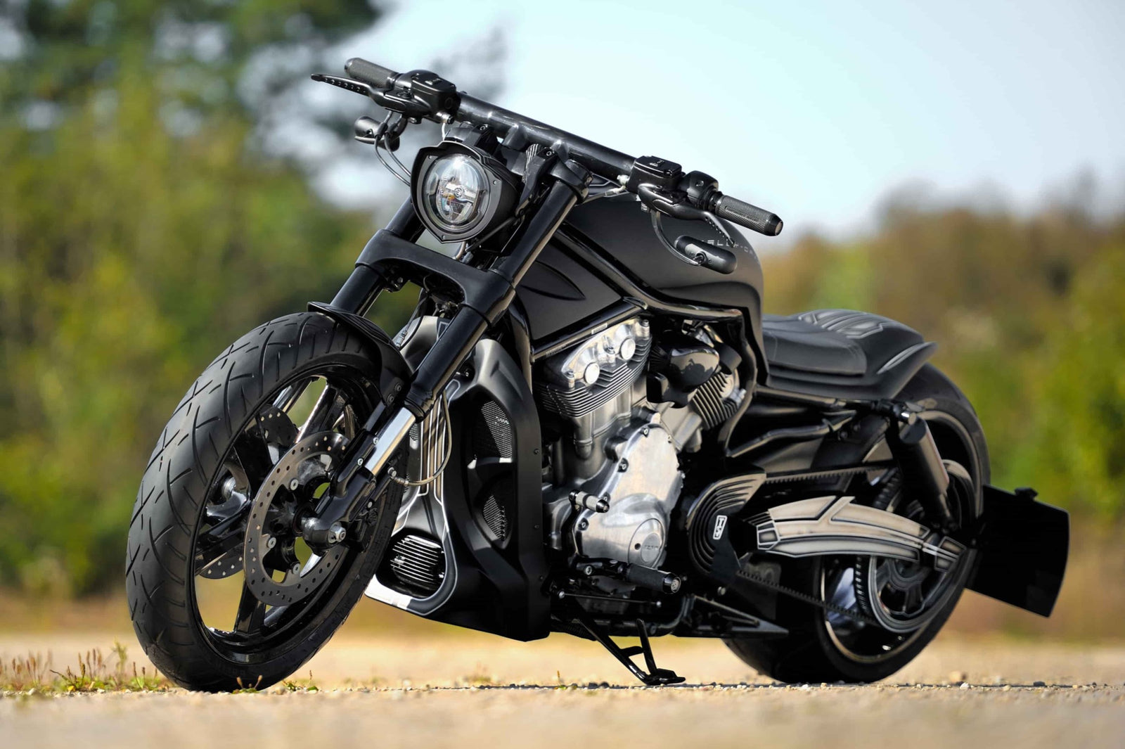 Photon series Harley Davidson V-Rod radiator cover – Tommy&Sons