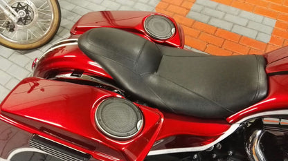 Saddlebag Lids With Recess For Speakers For Harley Davidson 1993-2013 models - Tommy&Sons