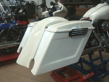 Celtic 4" Stretched Saddlebags For Harley Davidson Touring 1993-2013 Models - Tommy&Sons