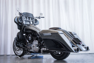 Magnus Stretched Saddlebags w/o Lids for Harley Davidson Touring 2014 up models - Tommy&Sons