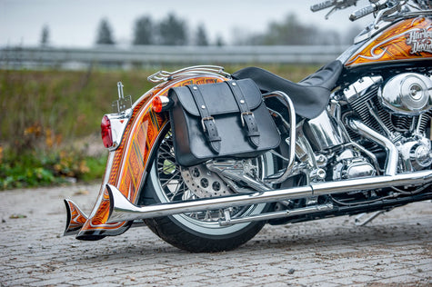 Chicano style Stretched Rear Fender for  Harley Davidson Softail from 2000 to 2017 - Tommy&Sons