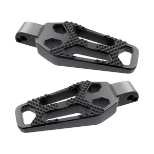 Crook Series Passenger Foot Pegs for Harley Davidson M8 Softail models - Tommy&Sons