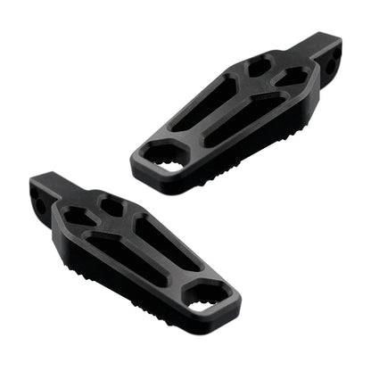 Crook Series Passenger Foot Pegs for Harley Davidson M8 Softail models - Tommy&Sons